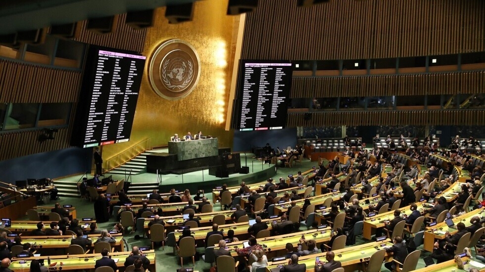 الجمعية العامة للأمم المتحدة تقر مشروع قرار إسبانيا بشأن غزة