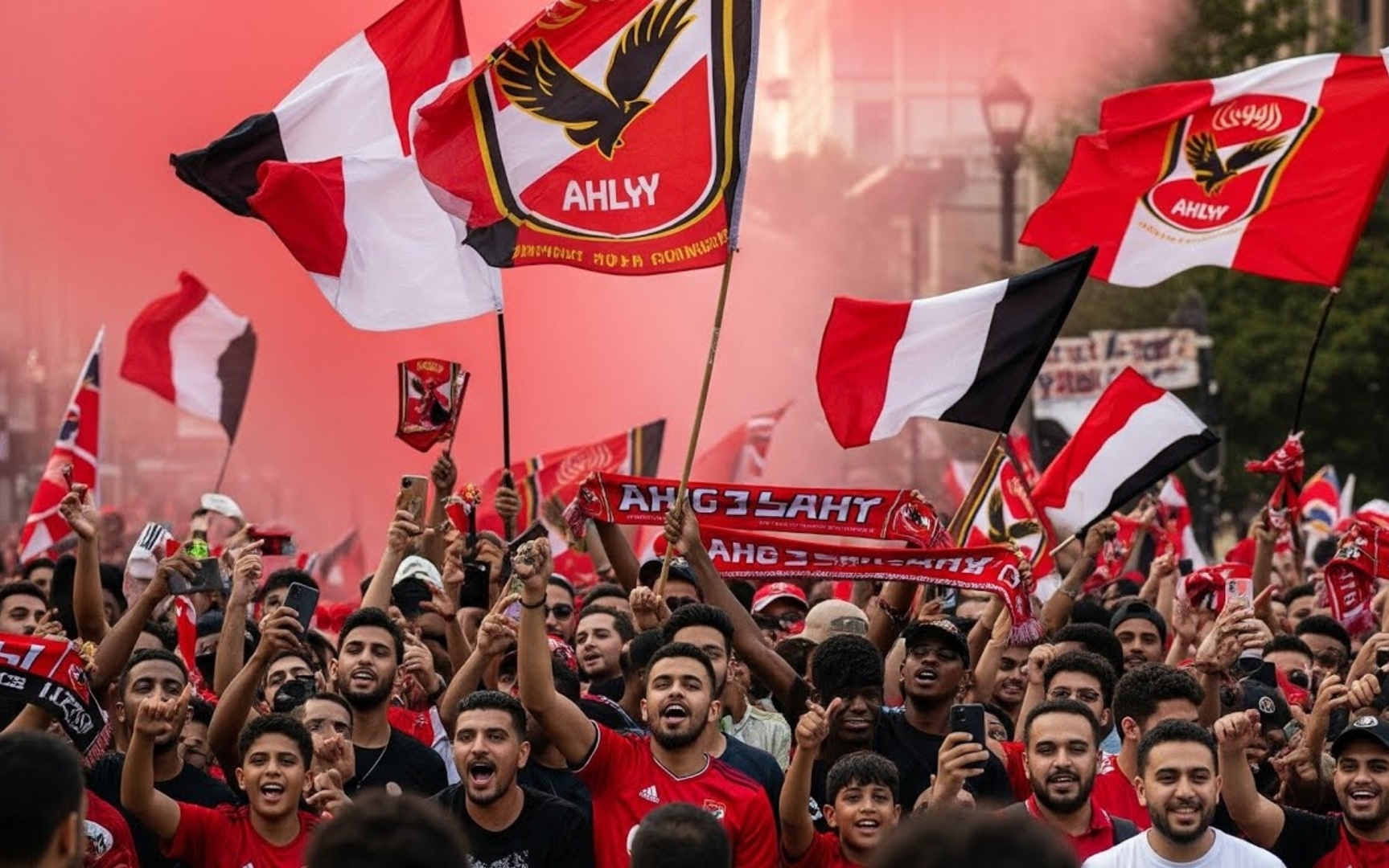 تدخل أمني واعتقال مشجع أهلاوي خلال مواجهة بالميراس