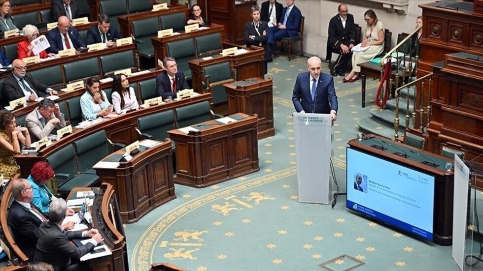 رئيس البرلمان التركي يهاجم "معايير "الناتو" المزدوجة" تجاه فلسطين