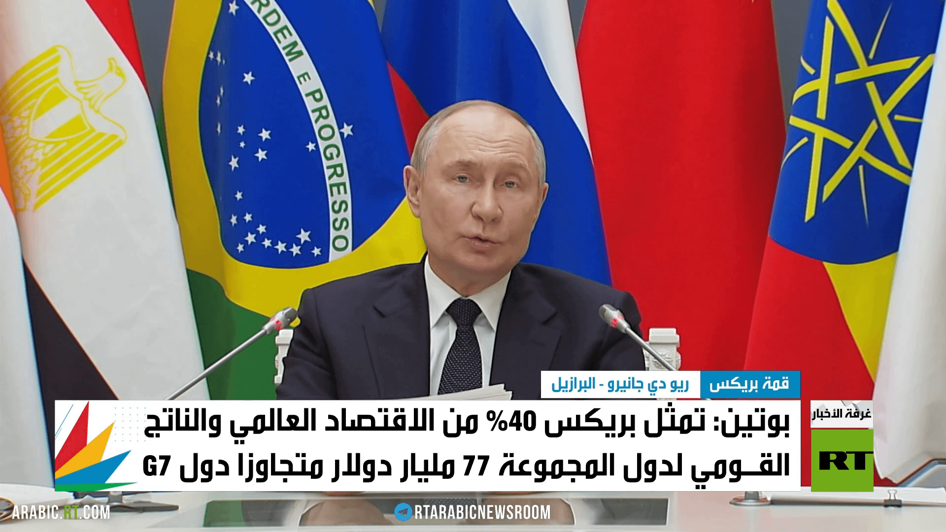 بوتين: القطبية الأحادية باتت من الماضي
