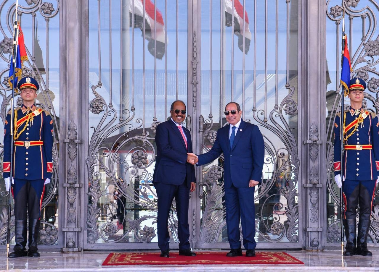 الرئيس الصومالي: مصر شريك قوي وصديق دائم للصومال
