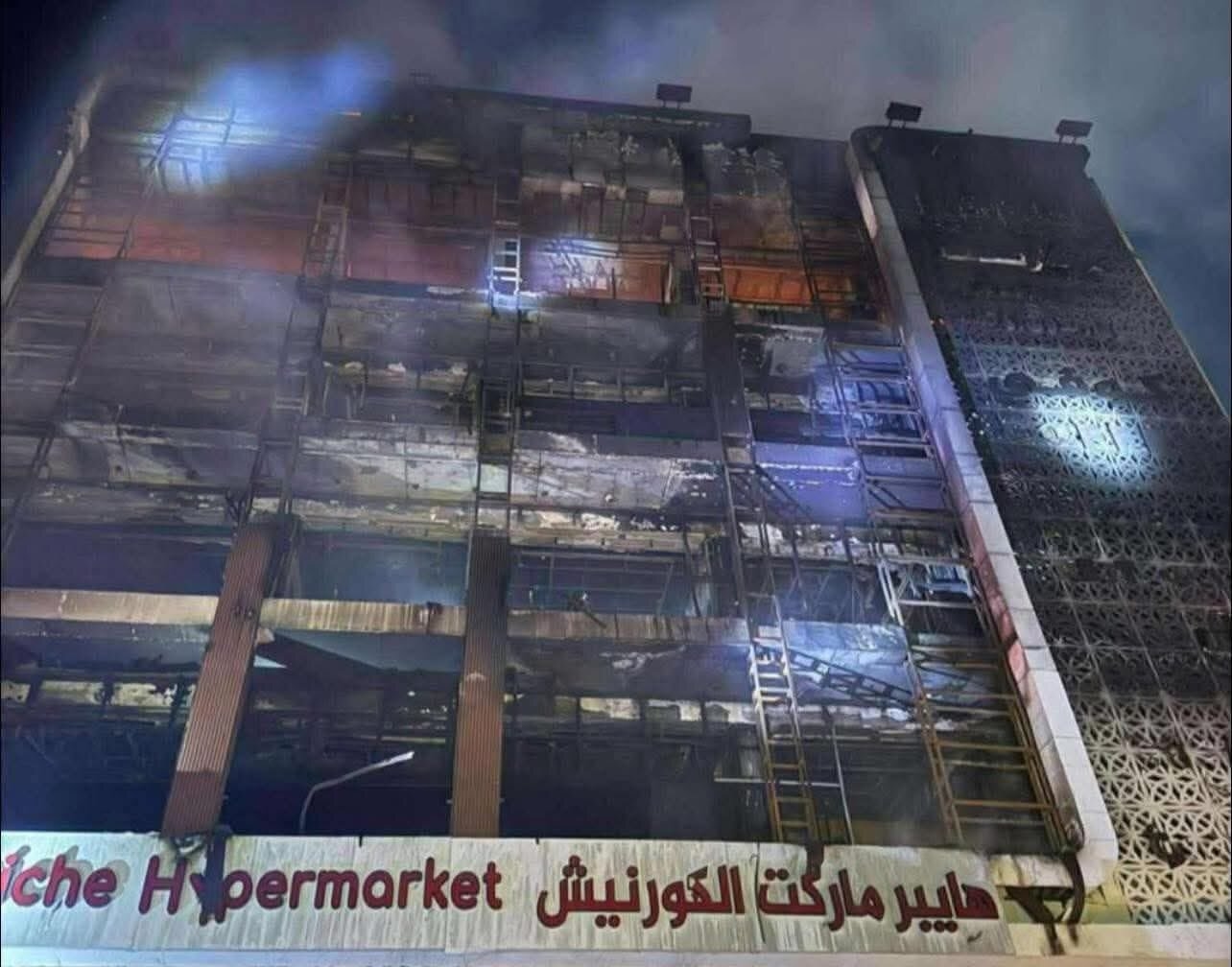 العراق.. ارتفاع عدد قتلى حريق مدينة الكوت إلى 61 (فيديو)