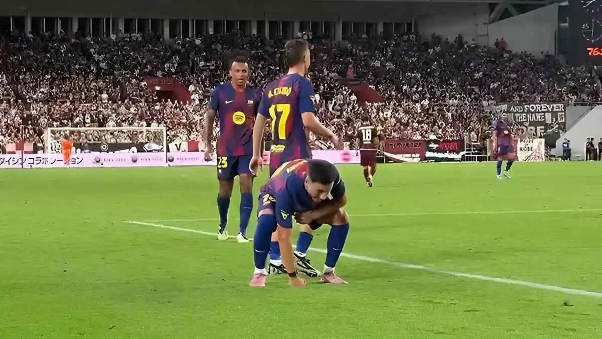 روني بردغجي يخطف الأنظار بهدفه الأول مع برشلونة باحتفال كرتوني (فيديو - صورة)