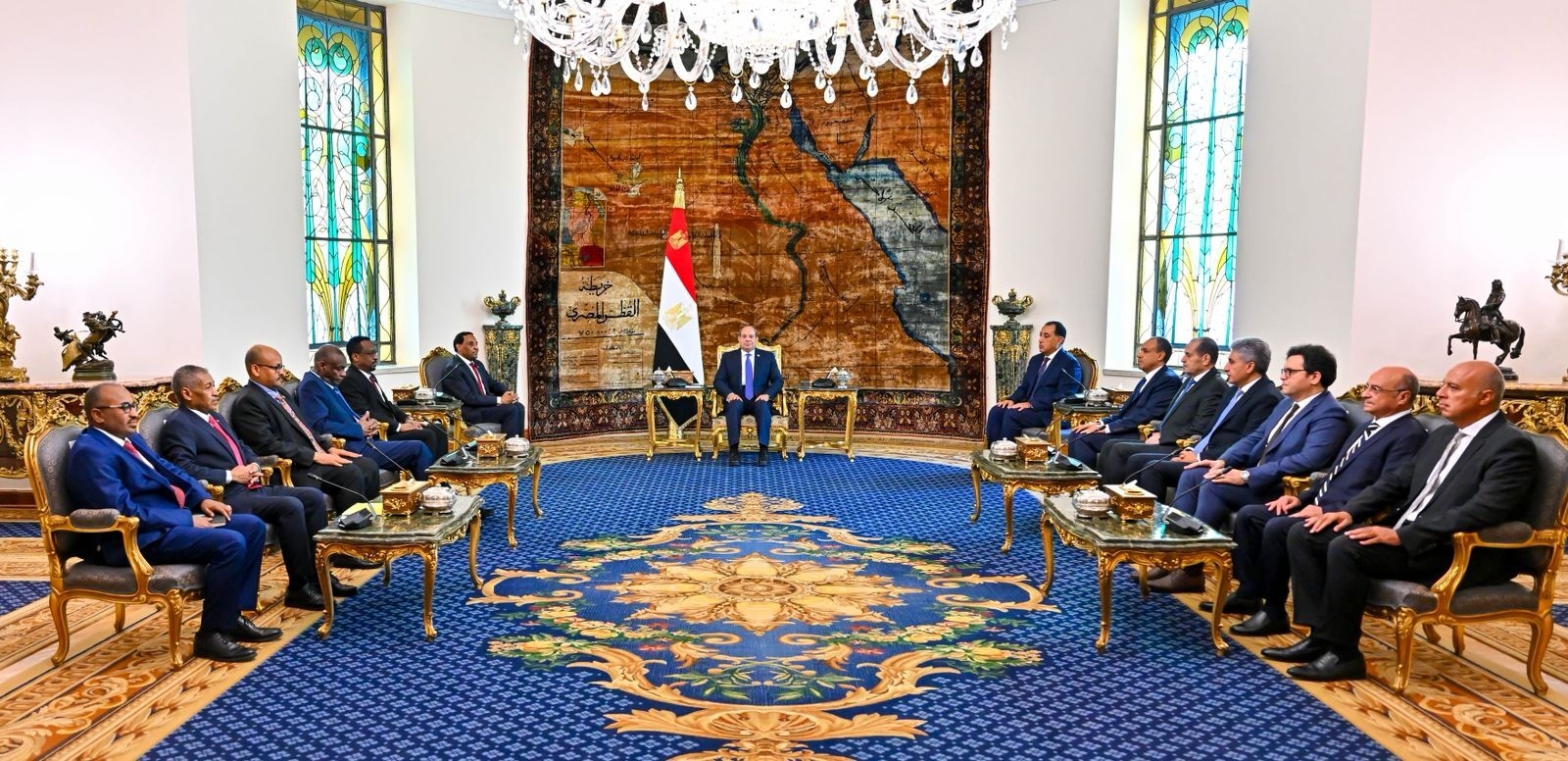 السيسي يوجه رسالة للسودانيين