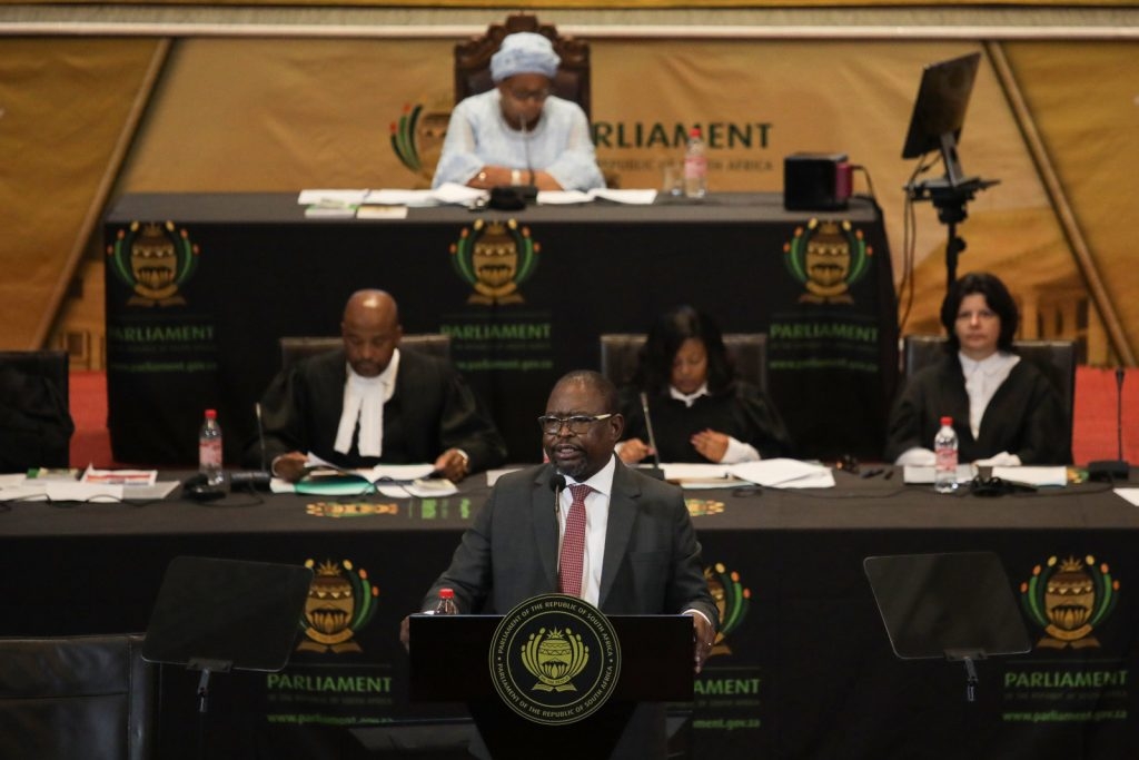 Godongwana trims spending, lowers growth forecast