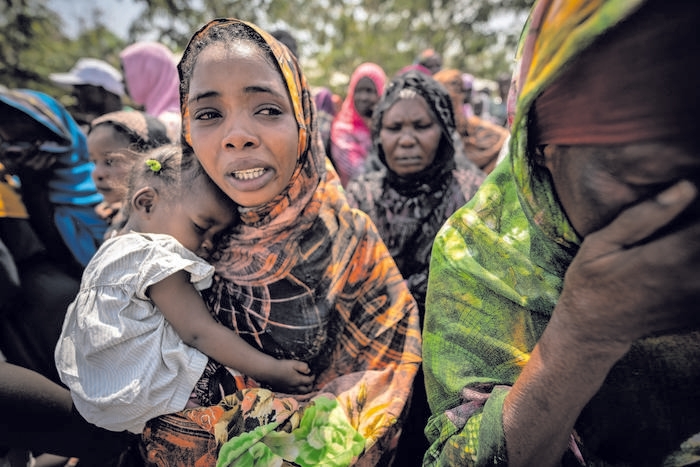 The heavens weep as humanity watches Sudan starve