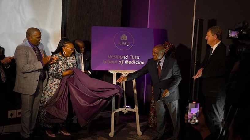 North-West University medical school named NWU Desmond Tutu School of Medicine