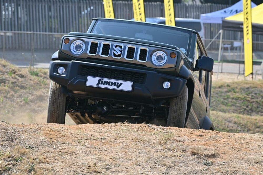 The Suzuki Jimny five-door is an adventurer's dream – but a snail on the road