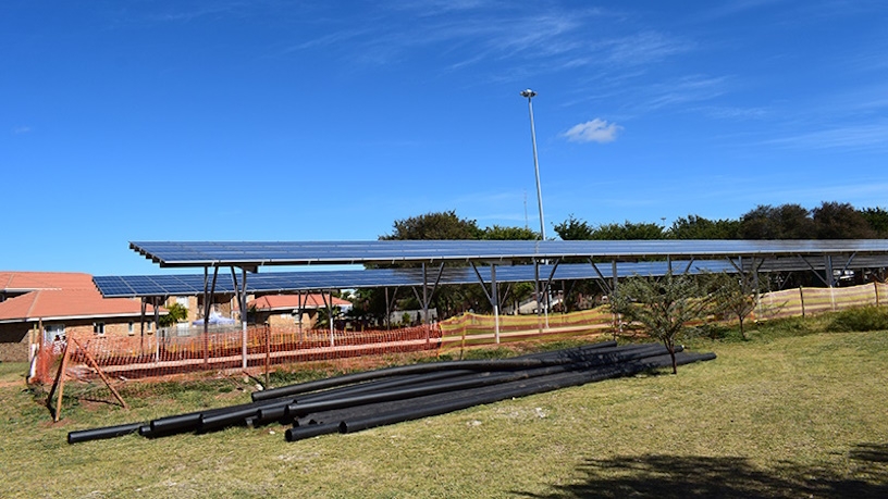 Solar project adds power to parking areas, rooftops in energy overhaul