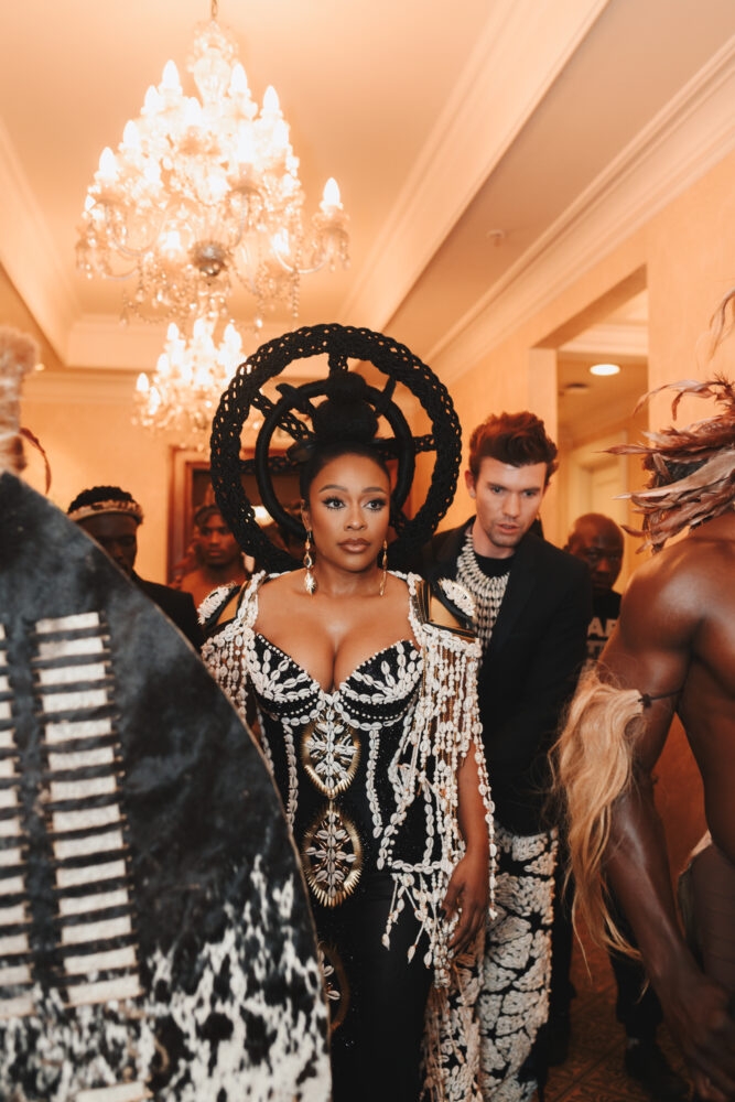 A dress worthy of a gallery