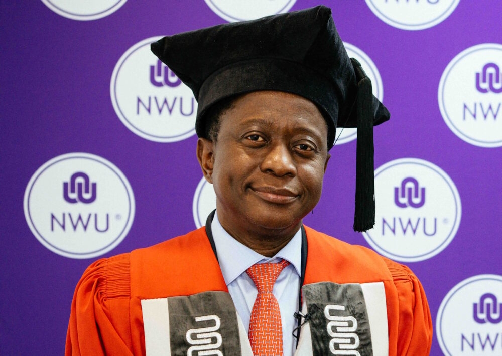 Pioneer in nuclear medicine: Prof Mike Sathekge receives honorary doctorate from NWU