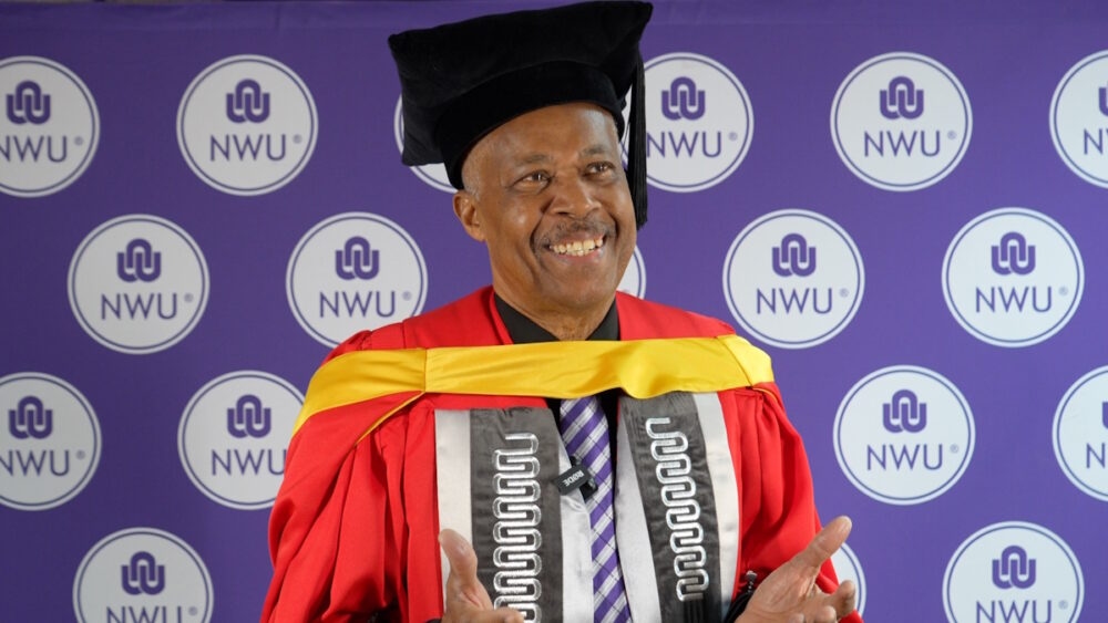 Professor Sir Hilary Beckles receives honorary doctorate from NWU