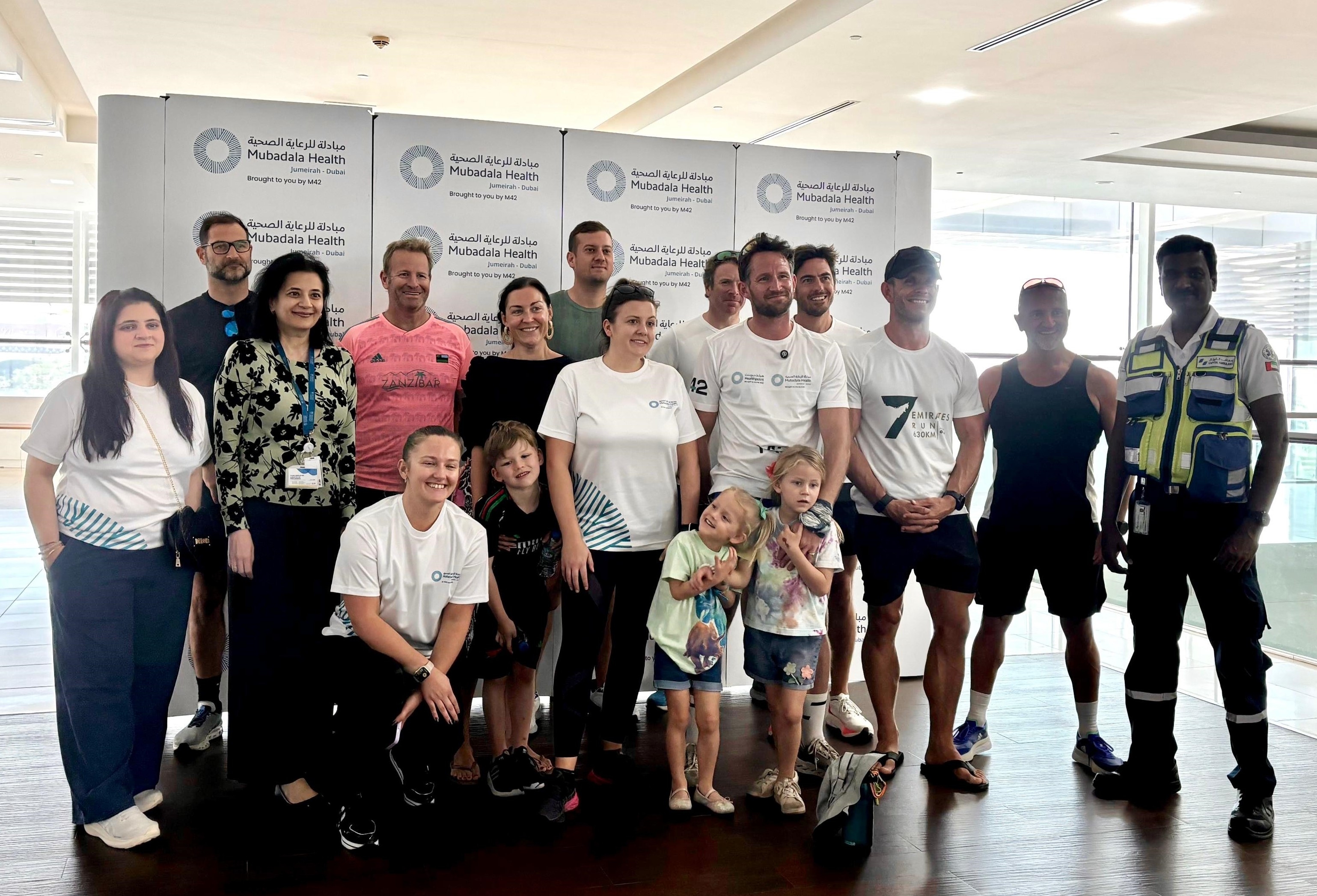 Endurance champion triumphs in grueling 7 Emirates Challenge with support from M42's Healthpoint and Mubadala Health Dubai