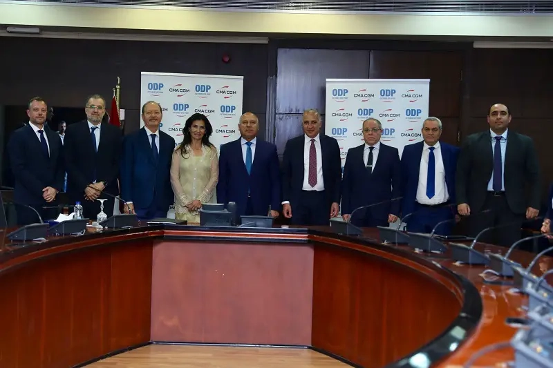 شركة 'CMA CGM' الفرنسية تستحوذ على 35% من أسهم مشروع ميناء أكتوبر الجاف