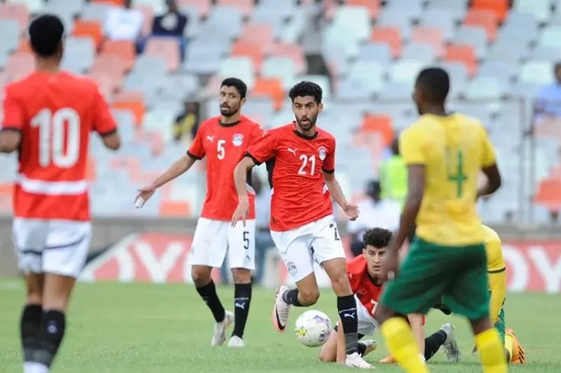 بهدف 'شيكا'.. منتخب مصر للمحليين يقلص الفارق أمام جنوب أفريقيا