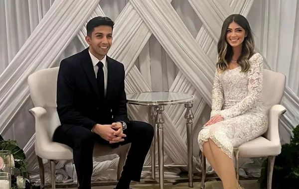 فستانك الأبيض.. هشام جمال يكشف كواليس أغنية حفل زفافه على ليلى زاهر