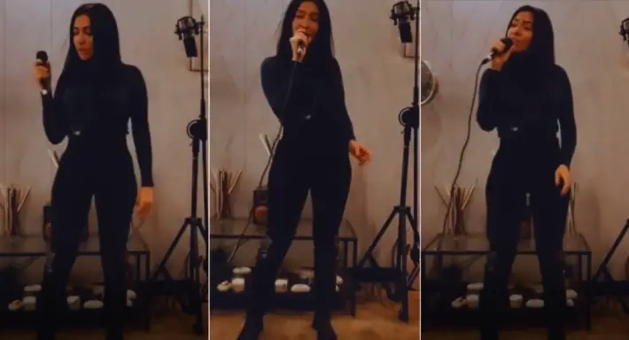 ميرهان حسين تعيد تقديم أغنية 'حبيبي غاب' لهشام نور (فيديو)