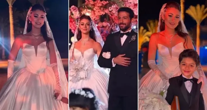 تفاصيل فستان زفاف بسنت أبو شوشة في 'وتقابل حبيب' .. تم تنفيذه في يومين