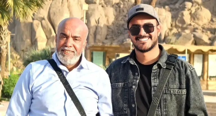 رسالة مؤثرة من نجل سليمان عيد: قلبي موجوع أوي أوي يا أبويا