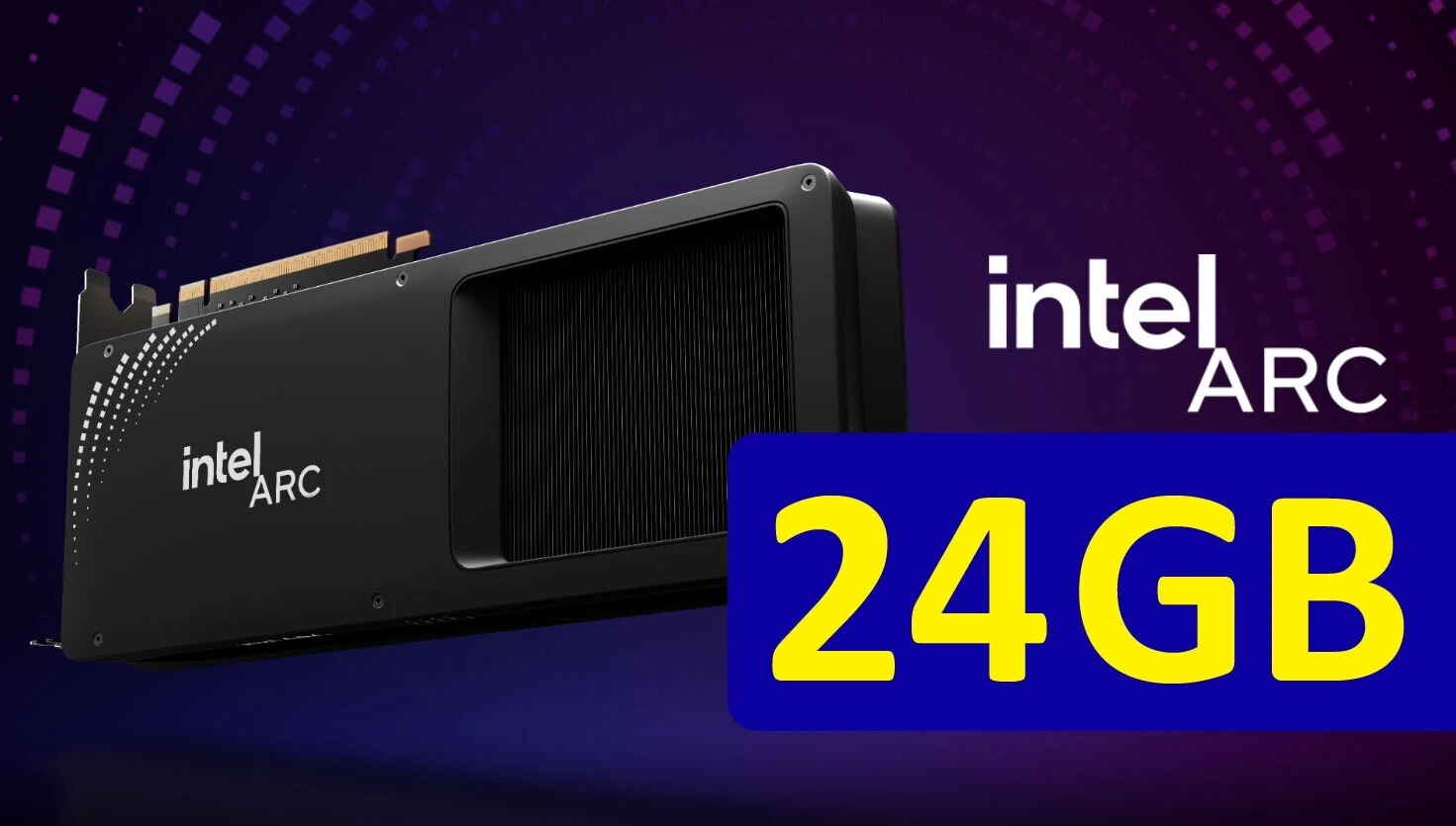 ظهور محتمل لكارت Arc B580 بسعة 24 جيجابايت في Computex 2025
