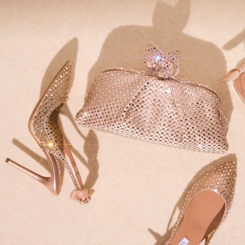استعدي ل #رمضان_2025 باقتناء مجموعة Aquazzura … إكسسوارات فخمة مناسبة لإطلالات هذا الشهر #رمضان
