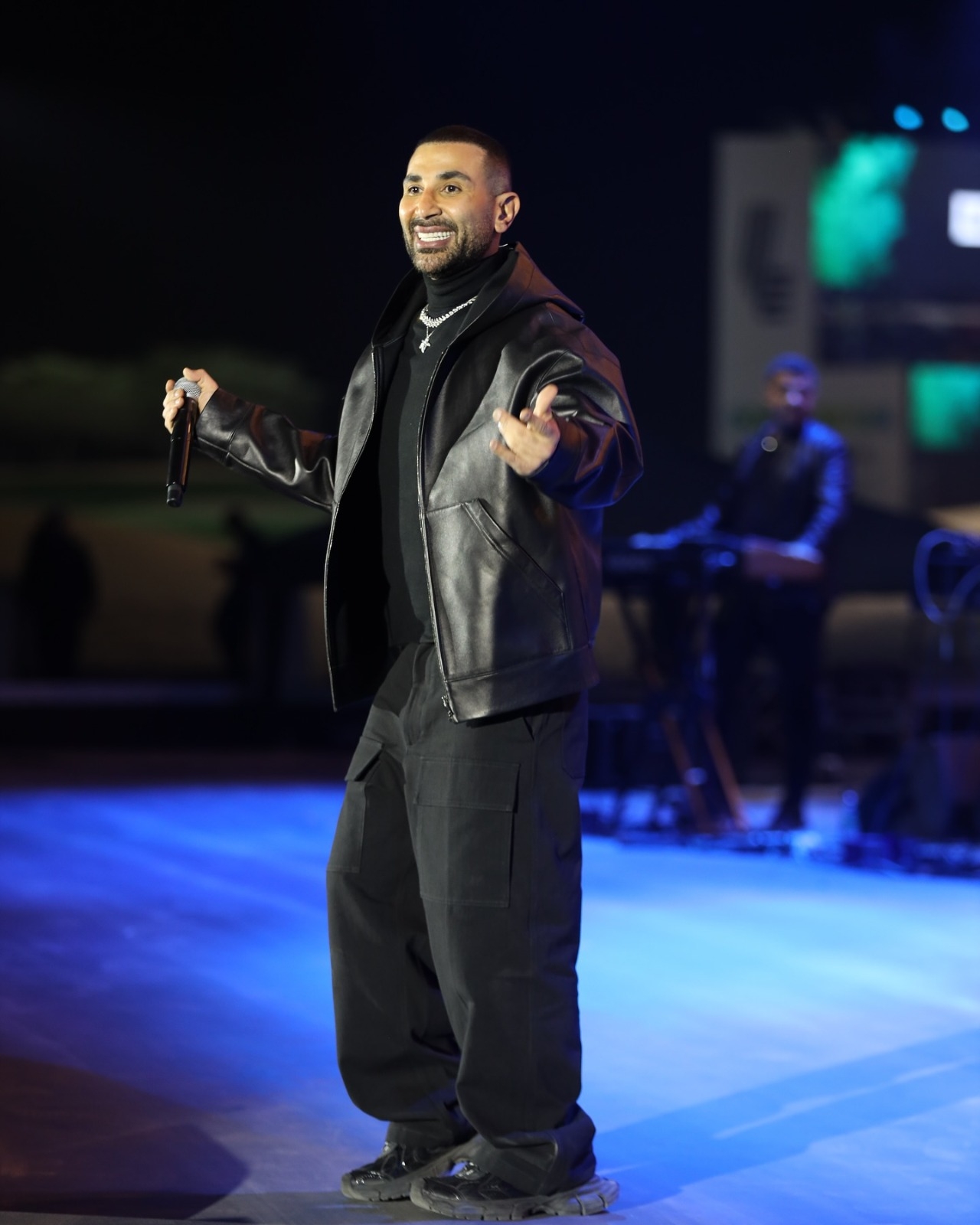 لقطات من حفل #أحمد_سعد في بطولة الجولف العالمية بالسعودية