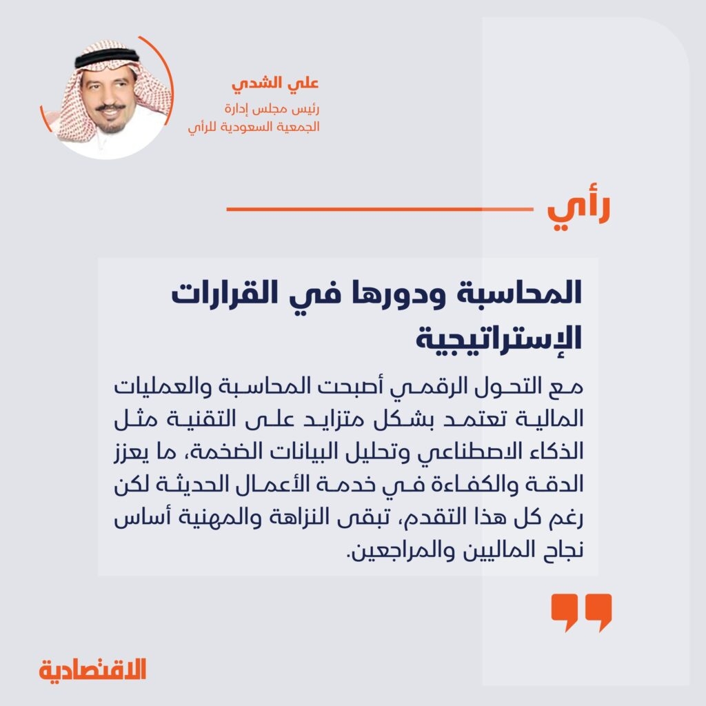 المحاسبة ودورها في القرارات الإستراتيجية