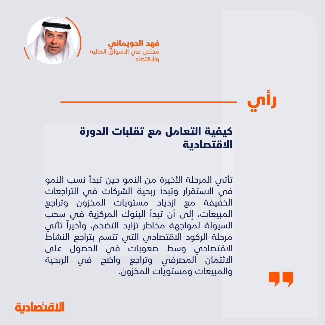 كيفية التعامل مع تقلبات الدورة الاقتصادية