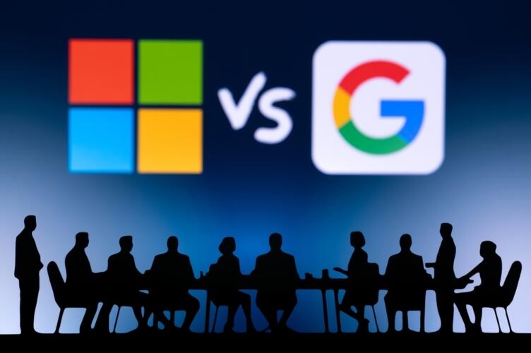 يشهد قطاع الأعمال تحولاً جذرياً مع التوجه المتزايد نحو أدوات الإنتاجية المستندة إلى السحابة مدفوعاً بنمو سوق الحوسبة السحابية الذي يُقدّر وصوله إلى تريليون دولار بحلول عام 2028. في هذا المشهد تبرز منصتا مايكروسوفت 365 وجوجل وورك سبيس كقوتين مهيمنتين في سوق برامج الإنتاجية المكتبية، حيث تستحوذان معاً على نحو 74% من السوق العالمية.. إليك مقارنة بين مايكروسوفت 365 وجوجل وورك سبيس Workspace: أيّهما تختار لعملك؟. اقرأ المقال