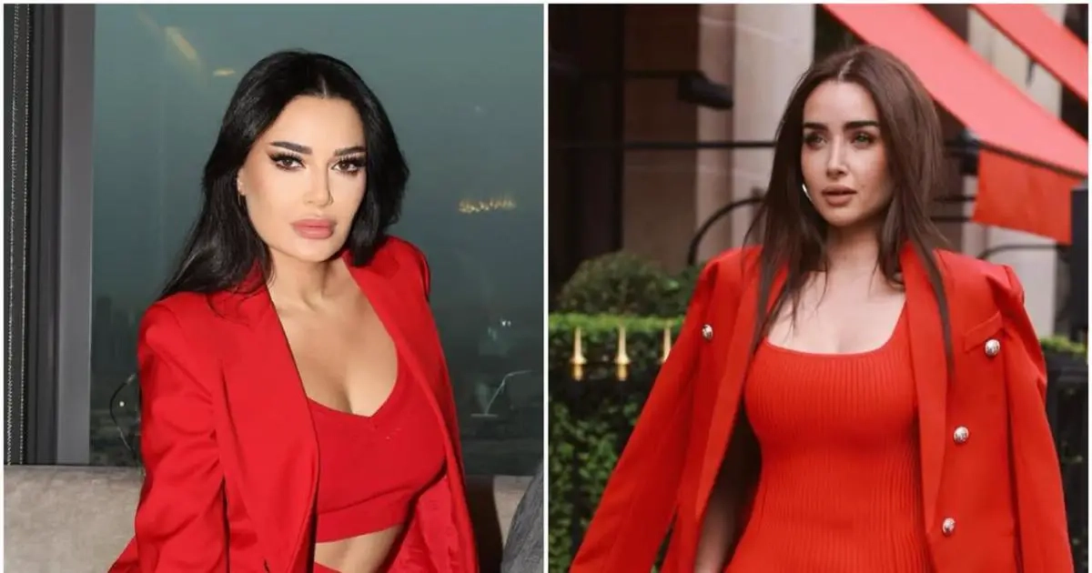 ET HIGHSTREET. الأحمر في إطلالات النجمات: من سيرين عبد النور إلى هنا الزاهد وغيرهن.. التفاصيل