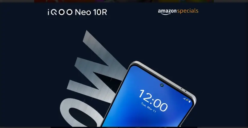 سرعة شحن iQOO Neo 10R الخاطفة تظهر قبل الإطلاق