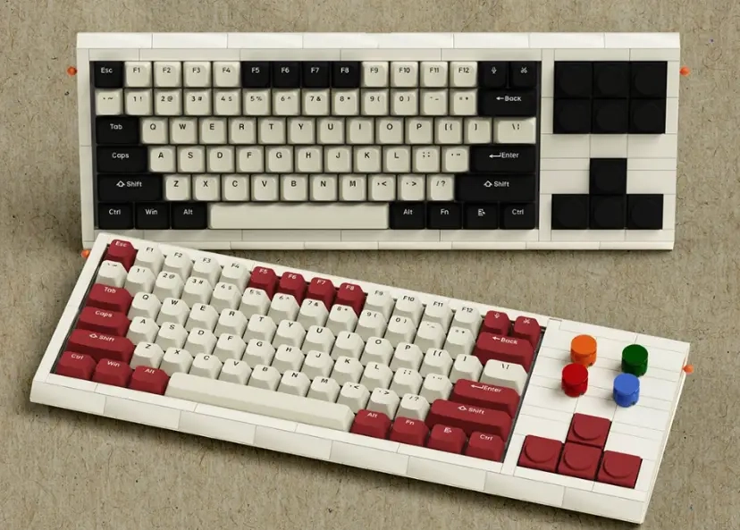 لوحة مفاتيح ميكانيكية متوافقة مع Lego تثير الحماس قبل إطلاقها على Kickstarter