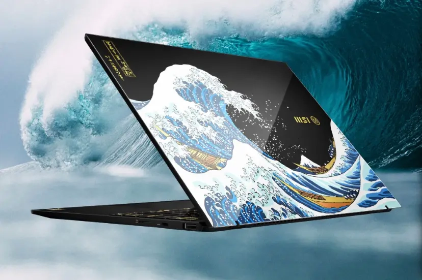 MSI Prestige 13 AI+ إصدار محدود يدوي بوزن 2.2 رطل في معرض
