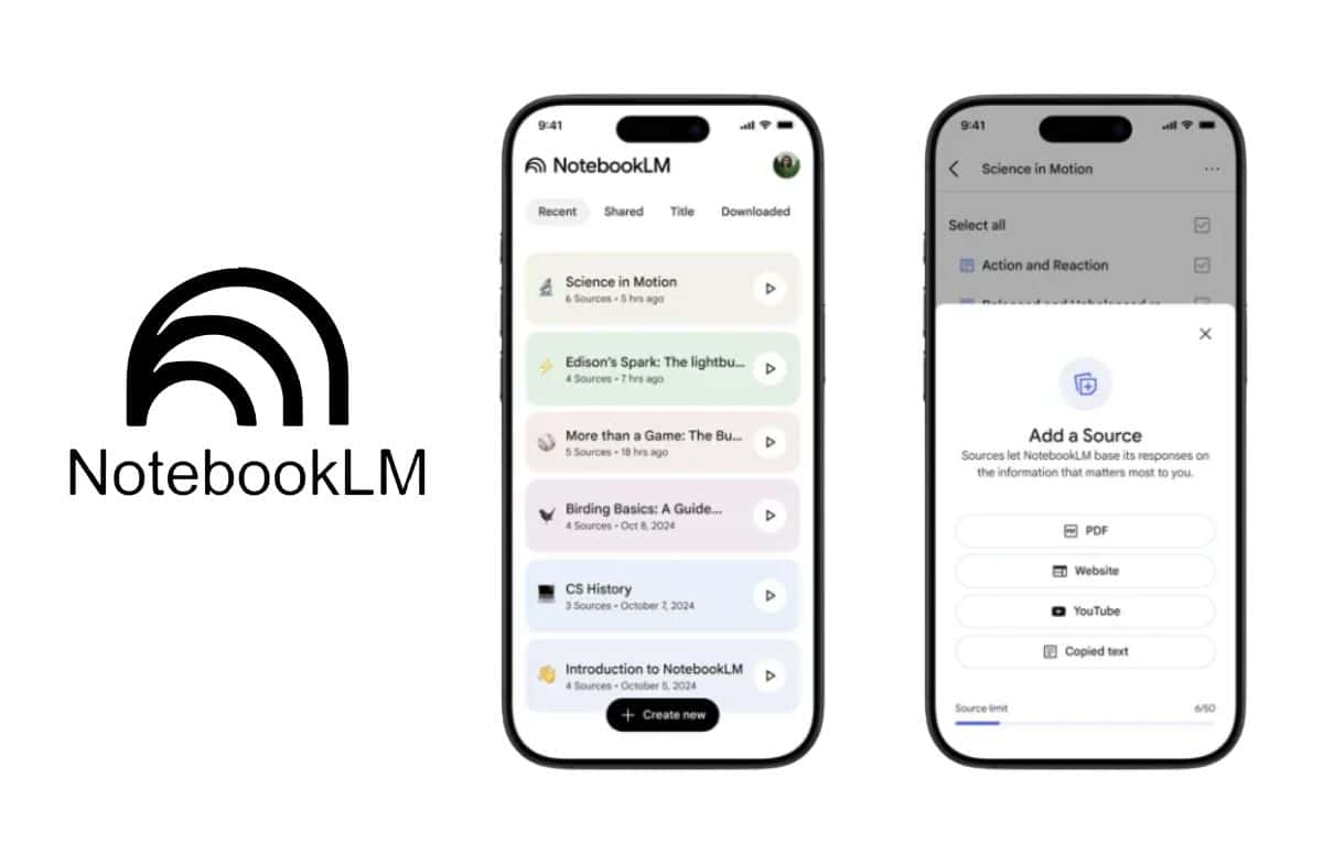 جوجل تطلق رسميًا تطبيق NotebookLM مجانًا