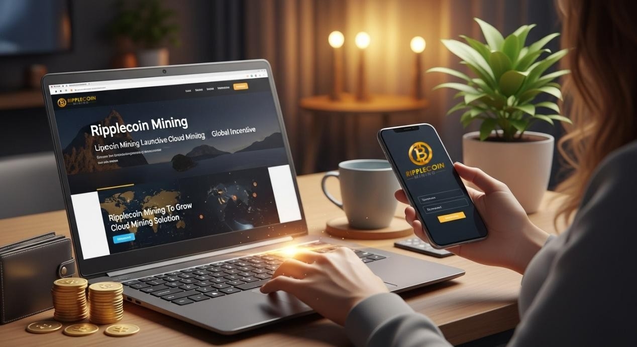 Cloud mining revolutionizes the way to increase the value of crypto assets: Ripplecoin Mining allows XRP, BTC, and Solana holders to achieve daily income
