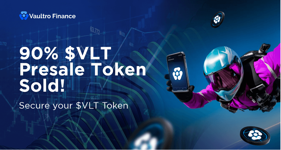 XRP News: Vaultro Finance $VLT Presale on XRPL Surpasses 90% with Just 12 Hours Left – Join $VLT Presale