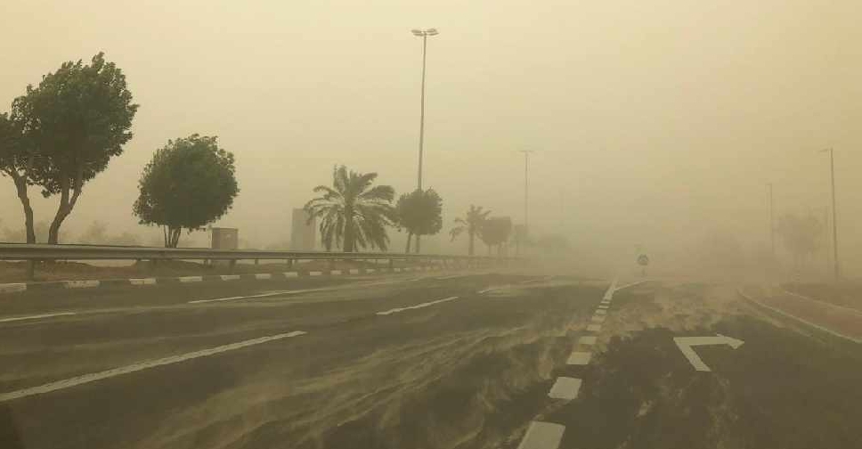 UAE weather alert issued as dusty conditions reduce visibility