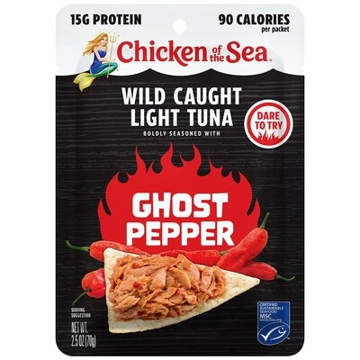 NEW FLAVOR ALERT! CHICKEN OF THE SEA® LAUNCHES ITS MOST INTENSE TUNA PACKET YET