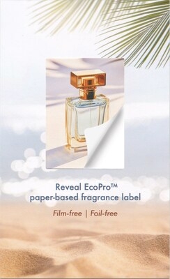 Introducing Orlandi's EcoPro™ Paper Label designed for Fragrance Sampling