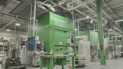 Schneider Electric Recognized for Energy Efficiency Innovations by the U.S. Department of Energy