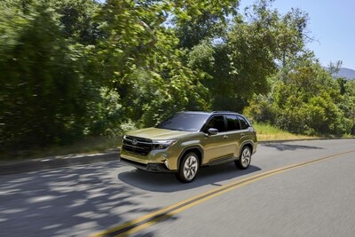SUBARU OF AMERICA REPORTS APRIL 2025 SALES RESULTS