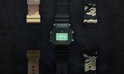 G-SHOCK & UNDEFEATED REUNITE TO CREATE A BOLD, MULTI-STRAP TIMEPIECE SET