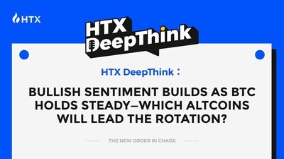 HTX DeepThink: Bullish Sentiment Builds as BTC Holds Steady-Which Altcoins Will Lead the Rotation?