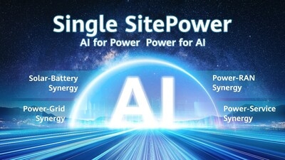 Huawei Single SitePower Solution Creates Four Synergies to Accelerate Site Intelligence