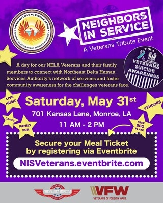 NEDHSA to host Veterans Tribute event