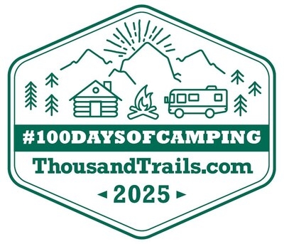The Thousand Trails Annual 100 Days of Camping Campaign Returns with Exciting Giveaways