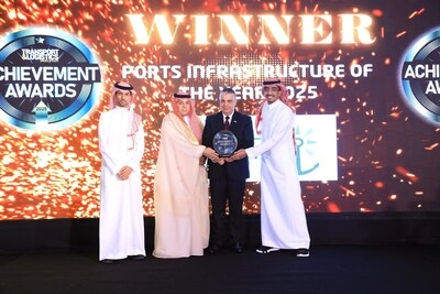 Mawani Highlights Saudi Arabia's Leadership with Dual Wins at the Transport & Logistics Middle East Awards 2025