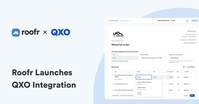 Roofr and QXO Partner to Bring Real-Time Pricing and Digital Material Ordering to Roofing Contractors