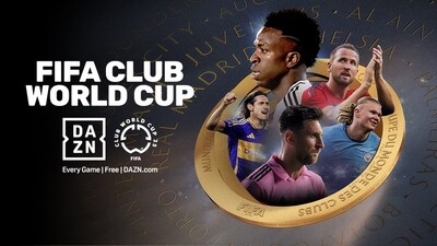 Football fans in the UK will be able to watch every match of this summer's FIFA Club World Cup FREE on DAZN