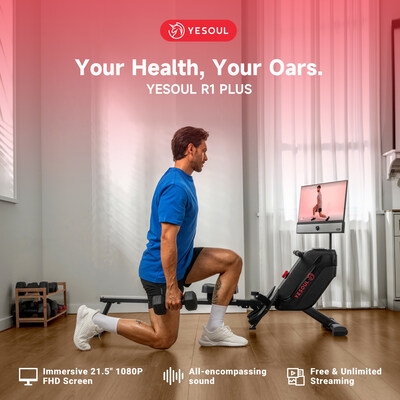 Yesoul R1M PLUS Home Rowing Machine: A Full-Body Fitness Solution Designed for Men's Health and Everyday Life